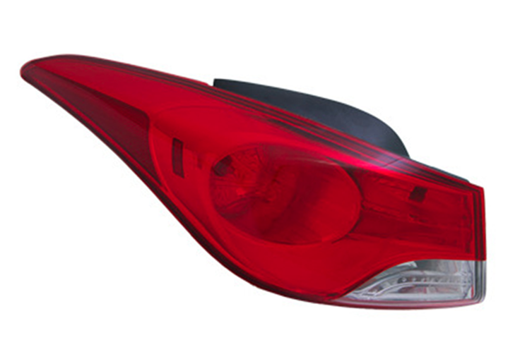 Rareelectrical NEW OUTER LEFT TAIL LIGHT COMPATIBLE WITH HYUNDAI ELANTRA HY2804119 92401-3Y000 924013Y000