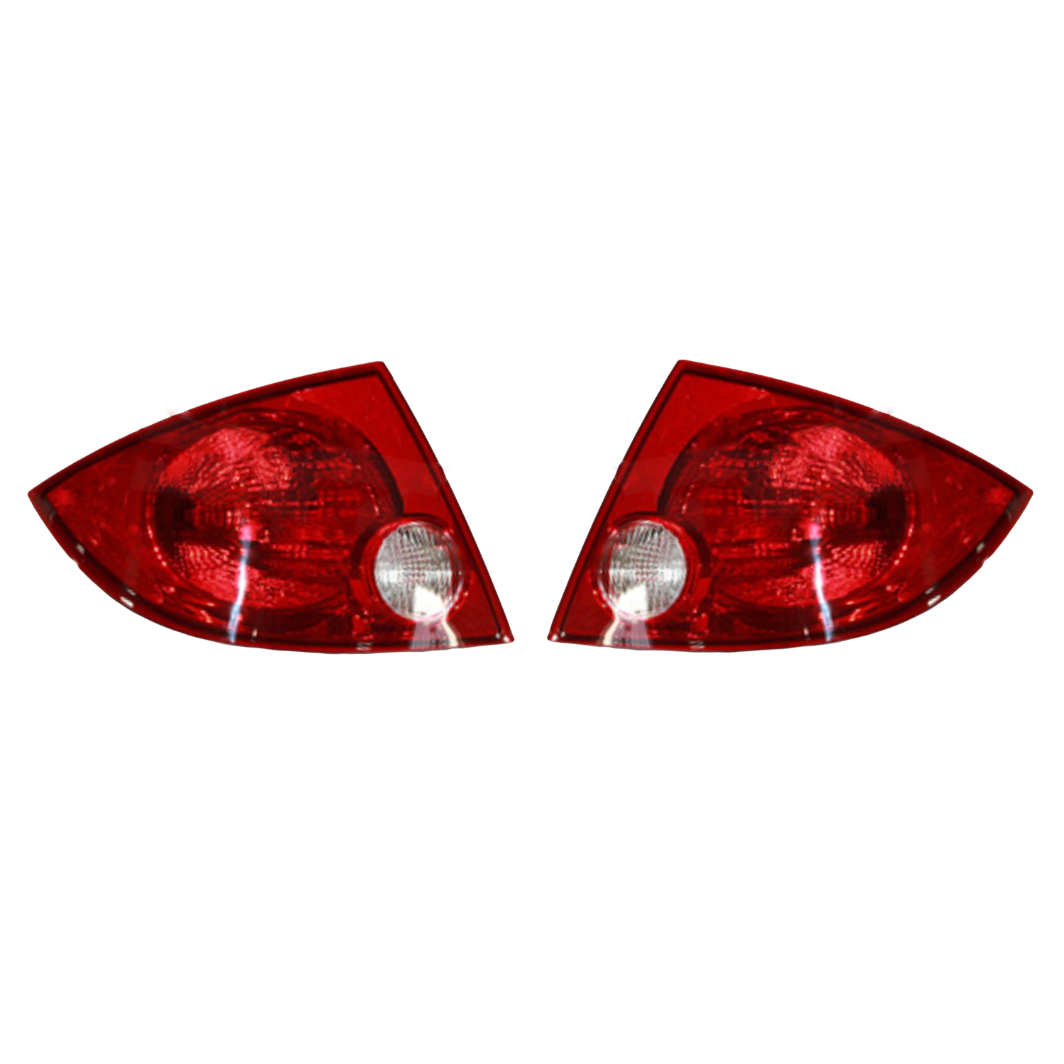 Rareelectrical NEW PAIR OF TAIL LIGHTS COMPATIBLE WITH PONTIAC PERSUIT SEDAN 2005 2006 GM2801190 GM2800190 22751401 22751402