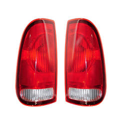 Rareelectrical NEW TAIL LIGHT PAIR COMPATIBLE WITH FORD F-150 F-250 1997-2004 FO2801117 F85Z 13404 CA F85Z13405CA F85Z-13405-CA F85Z13404CA