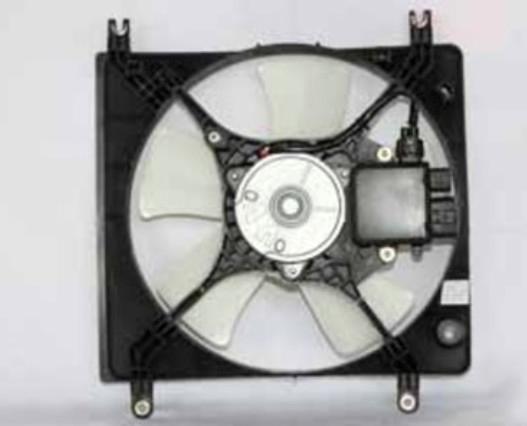 Rareelectrical NEW ENGINE COOLING FAN ASSEMBLY COMPATIBLE WITH DODGE STRATUS 2001-2002 2.4L L4 2351CC COUPE MR373109 MR373149 MR481726 FA70240