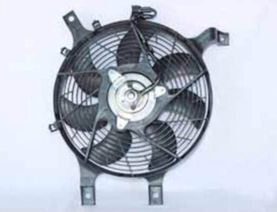 Rareelectrical NEW AC CONDENSER FAN ASSEMBLY COMPATIBLE WITH 2001-2004 NISSAN FRONTIER 3.3L V6 3275CC 315-55030-200 620-426 35089 92120-9Z400