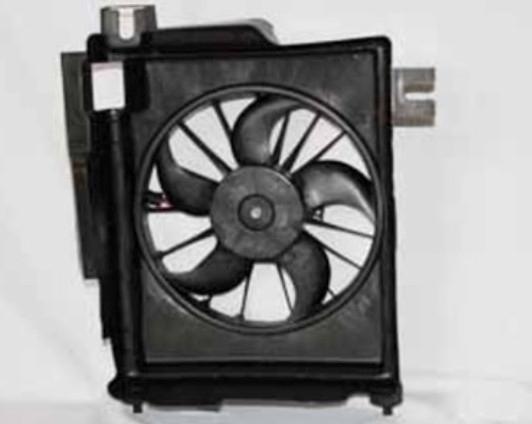 Rareelectrical NEW AC CONDENSER FAN ASSEMBLY COMPATIBLE WITH DODGE RAM 2003-2008 RAM 1500 5.7L 2002-2003 5.9L
