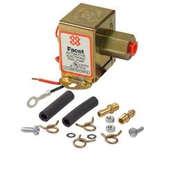 Rareelectrical NEW 12V FACET SOLID STATE FUEL PUMP COMPATIBLE WITH KIT 3-4.5PSI CARBURETED ENGINES FUEL PRIMING
