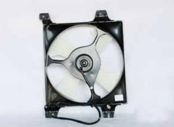 Rareelectrical NEW AC CONDENSER FAN ASSEMBLY COMPATIBLE WITH 1999-2003 MITSUBISHI GALANT 2.4L L4 2351CC