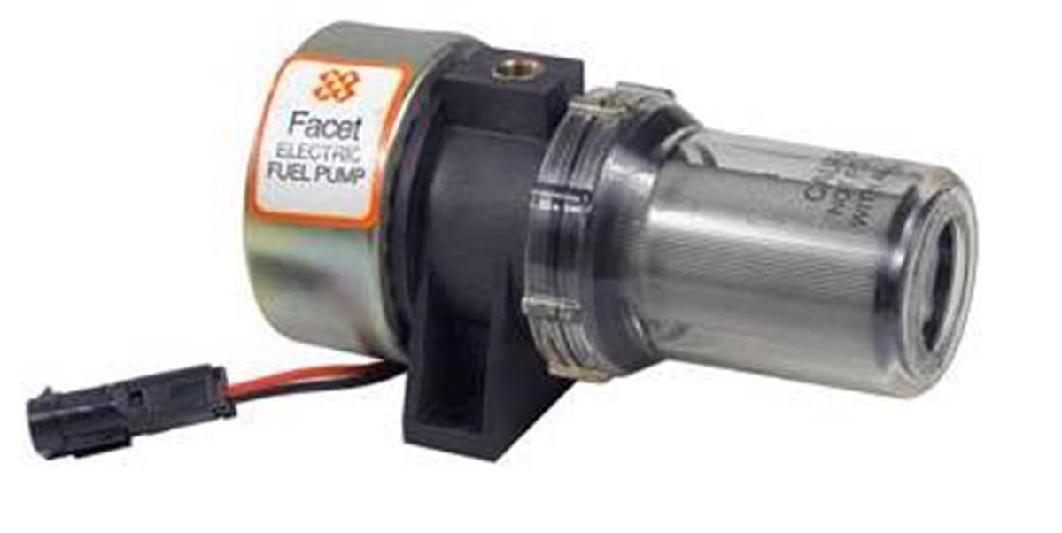 Rareelectrical New 12v Facet Integral Filter Fuel Pump Fits