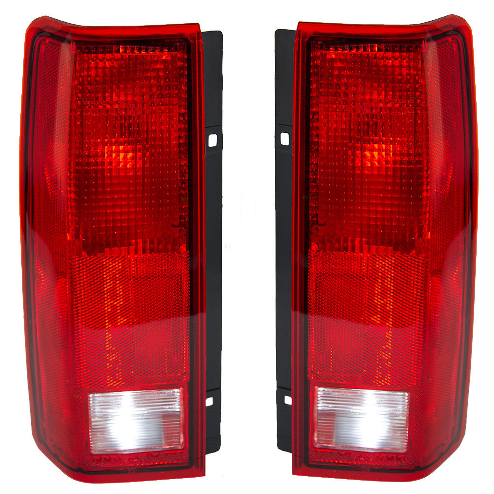 Rareelectrical New Pair Of Tail Lights Compatible With Chevrolet Astro 1985-2003 2004 2005 By Part Numbers GM2801112 5978024 GM2800113 5978023