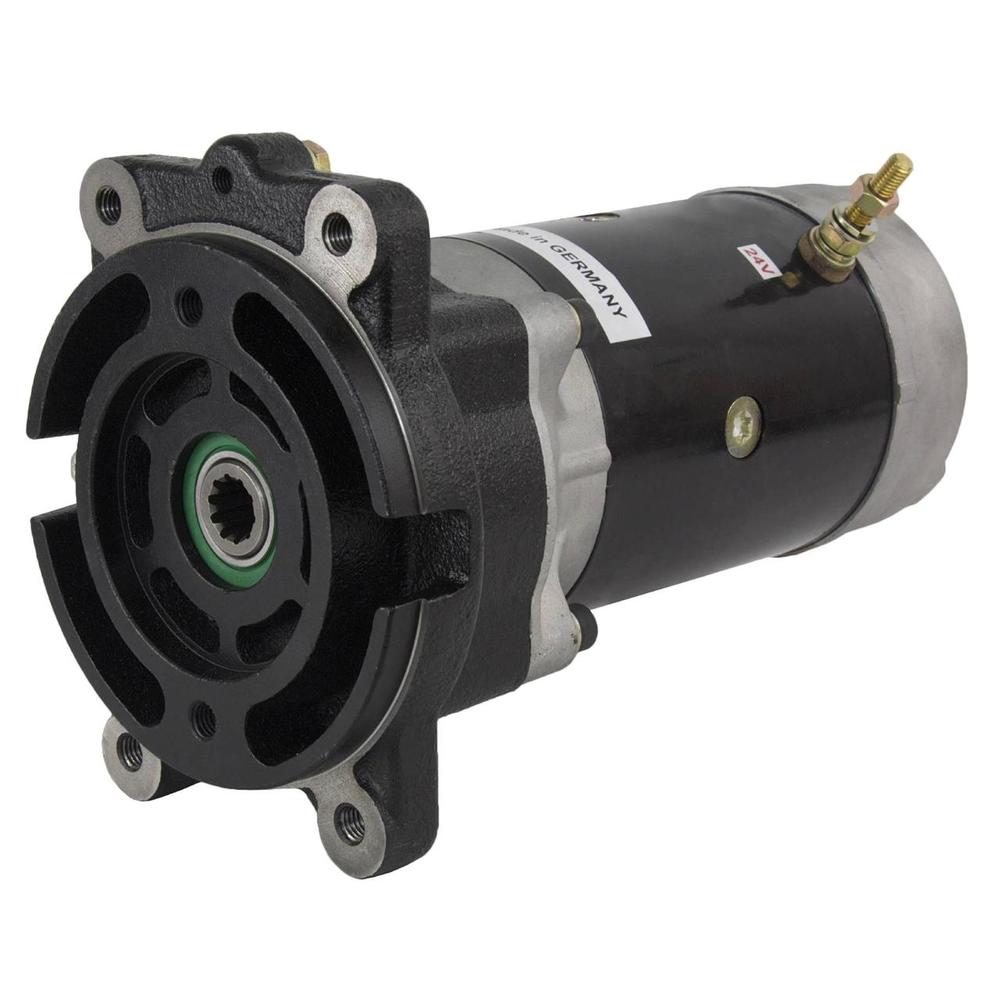 Rareelectrical 24V POWER STEERING PUMP MOTOR COMPATIBLE WITH KOMATSU ARTICULATED DUMP TRUCK HM350-2R HM350-2 421-623-2700 0-51000-3040,
