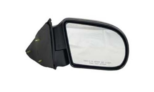 Rareelectrical NEW RIGHT PASSENGER SIDE DOOR MIRROR COMPATIBLE WITH 1998-2004 CHEVROLET S10 15172864 GM1321188