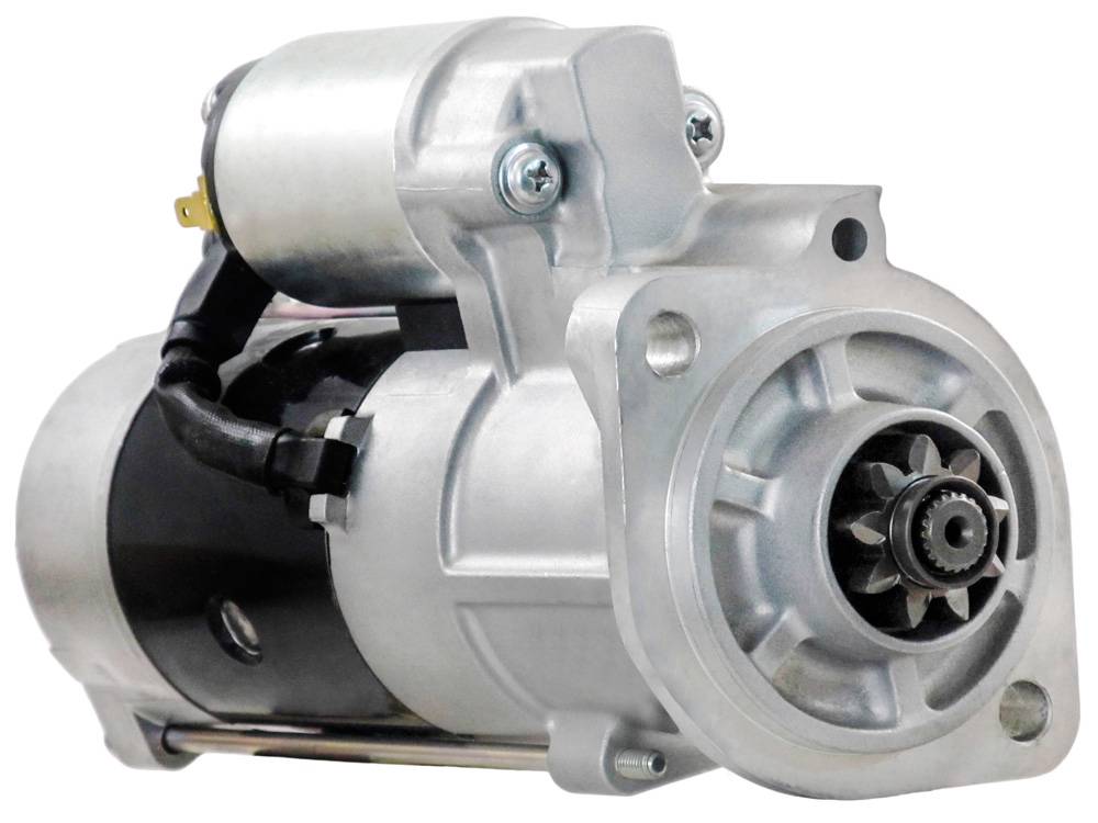 Rareelectrical NEW STARTER MOTOR COMPATIBLE WITH KUBOTA TRACTOR M-SERIES WITH V2403 ENGINE M008T50674 M8T50674