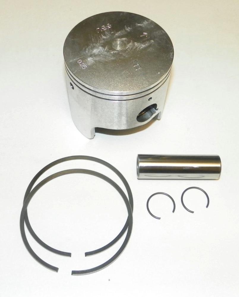 Rareelectrical NEW PISTON KIT COMPATIBLE WITH 1MM OVER YAMAHA 1997-2000 WAVE RUNNER 1997 WAVE VENTURE 760CC