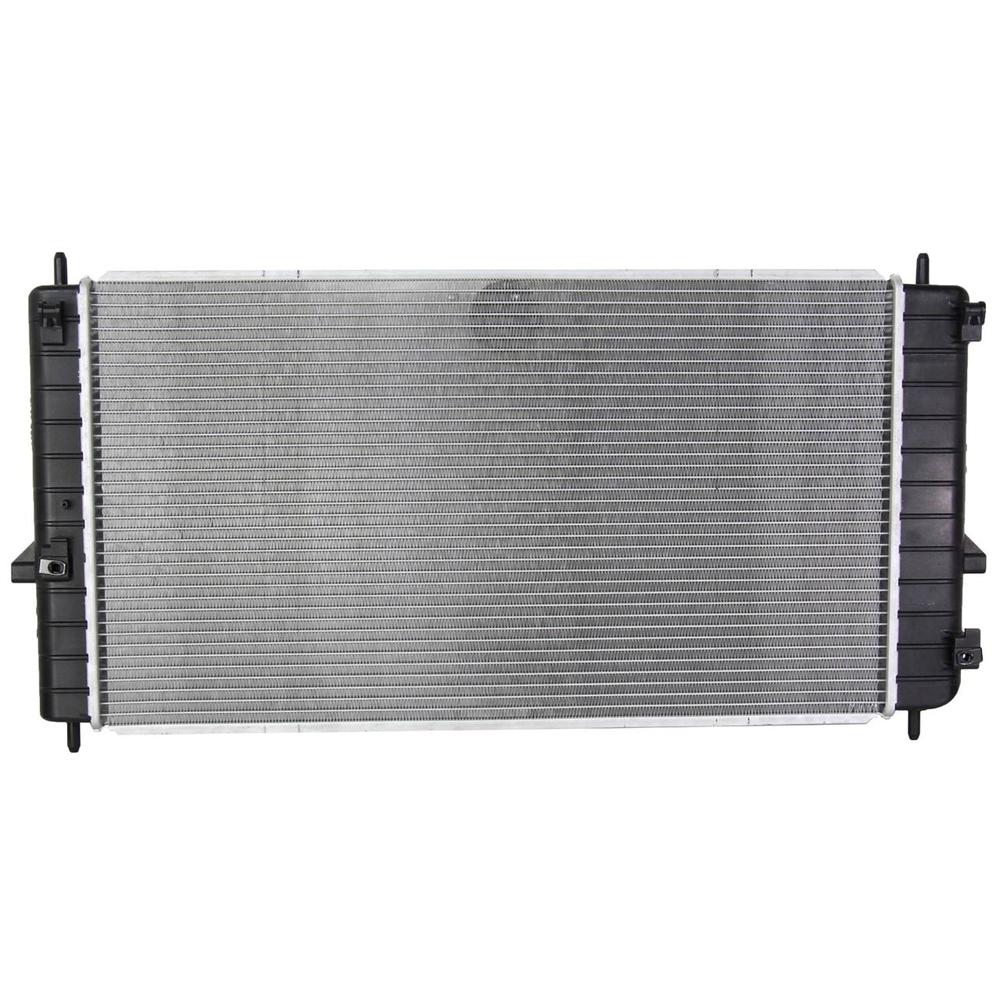 Rareelectrical NEW RADIATOR ASSEMBLY COMPATIBLE WITH SATURN 03-07 ION-1 ION-2 ION-3 2.2 2.4L L4 2198CC 134 CID 21566 2008 3258 RA10061 RA10015