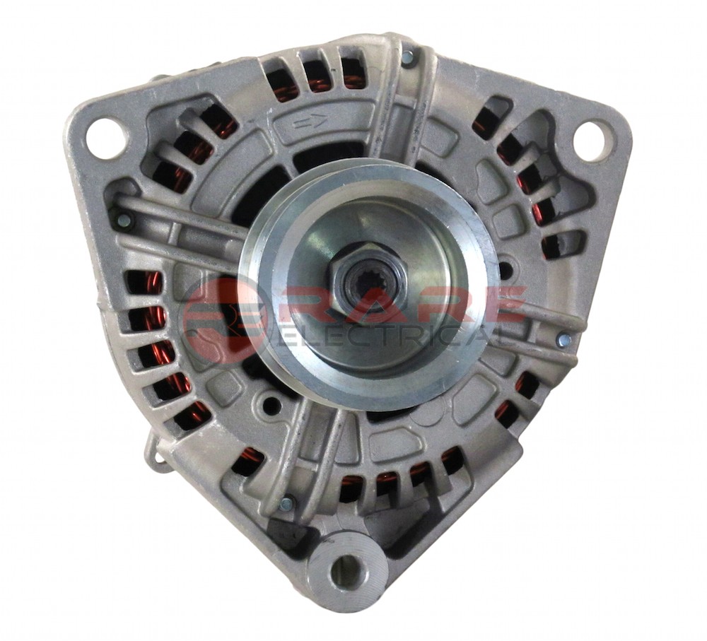 Rareelectrical NEW 12V 120A ALTERNATOR COMPATIBLE WITH EUROPEAN MODELS BY PART NUMBER 0-124-515-103 0124515103