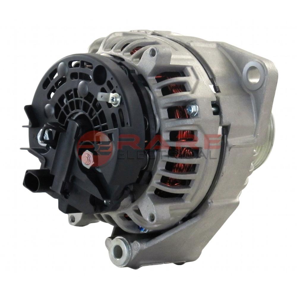 Rareelectrical NEW 12V 120A ALTERNATOR COMPATIBLE WITH EUROPEAN MODELS BY PART NUMBER 0-124-515-103 0124515103