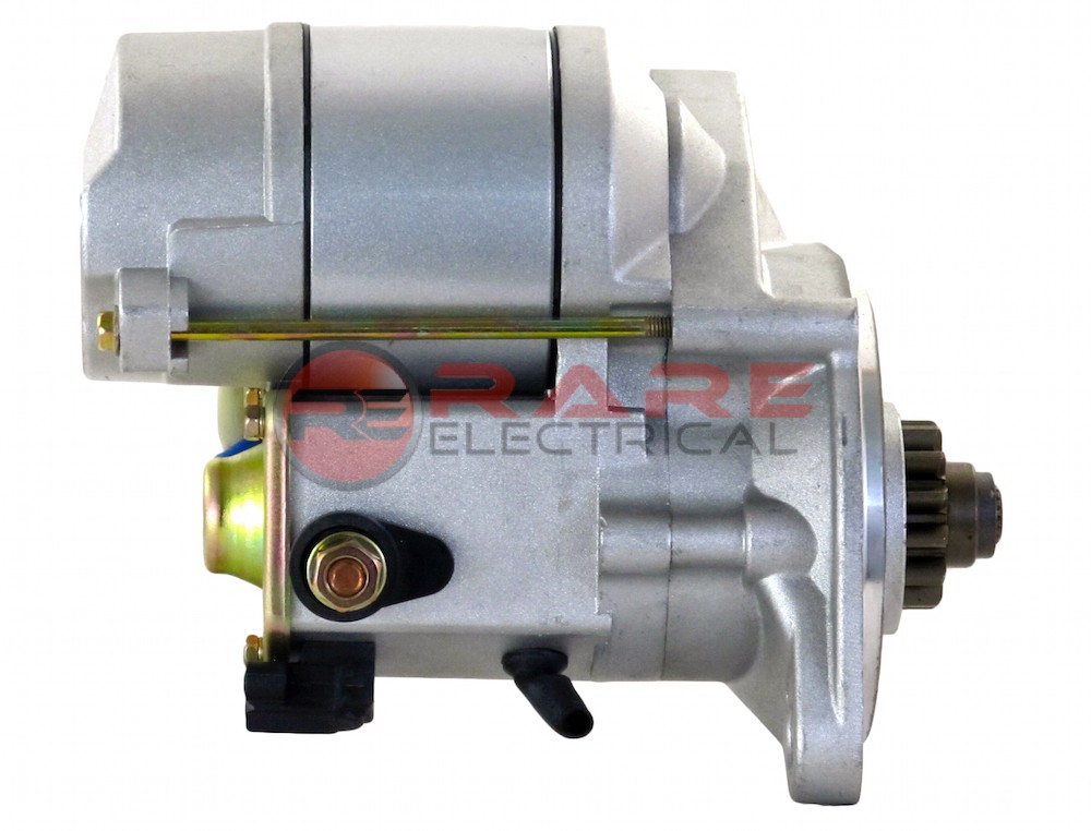 Rareelectrical NEW STARTER MOTOR COMPATIBLE WITH KOBELCO EXCAVATOR SK25SR YANMAR 3TNE78A ENGINE VY12912977012