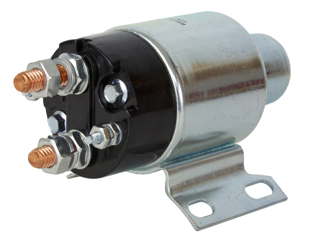 Rareelectrical NEW STARTER SOLENOID COMPATIBLE WITH CLARK TRACTOR SHOVEL 35C PERKINS 4-248 DIESEL 1975-1984