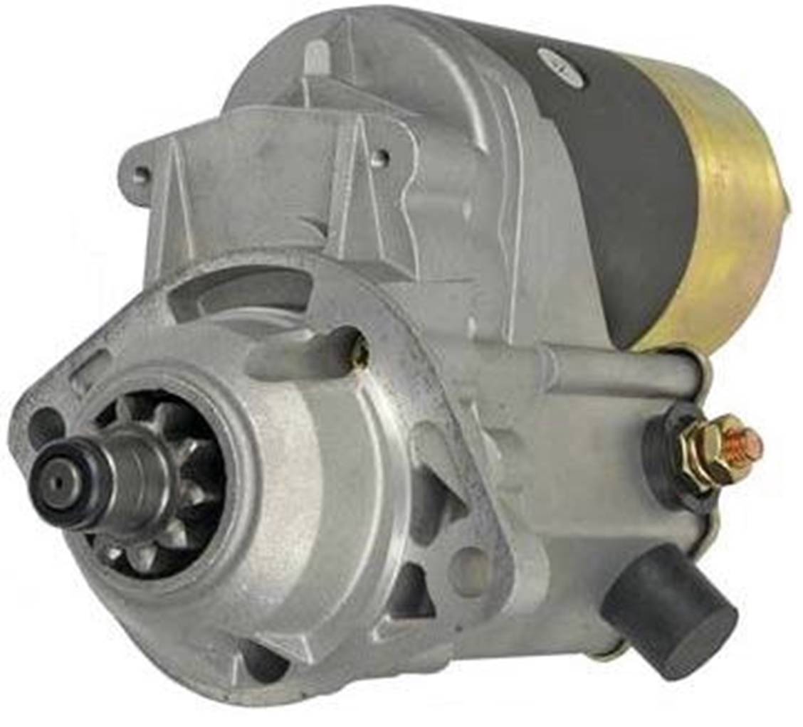 Rareelectrical STARTER MOTOR COMPATIBLE WITH CASE CRAWLER DOZER TRACTOR 1150H 850H 850K DIESEL 6-590 282161A1