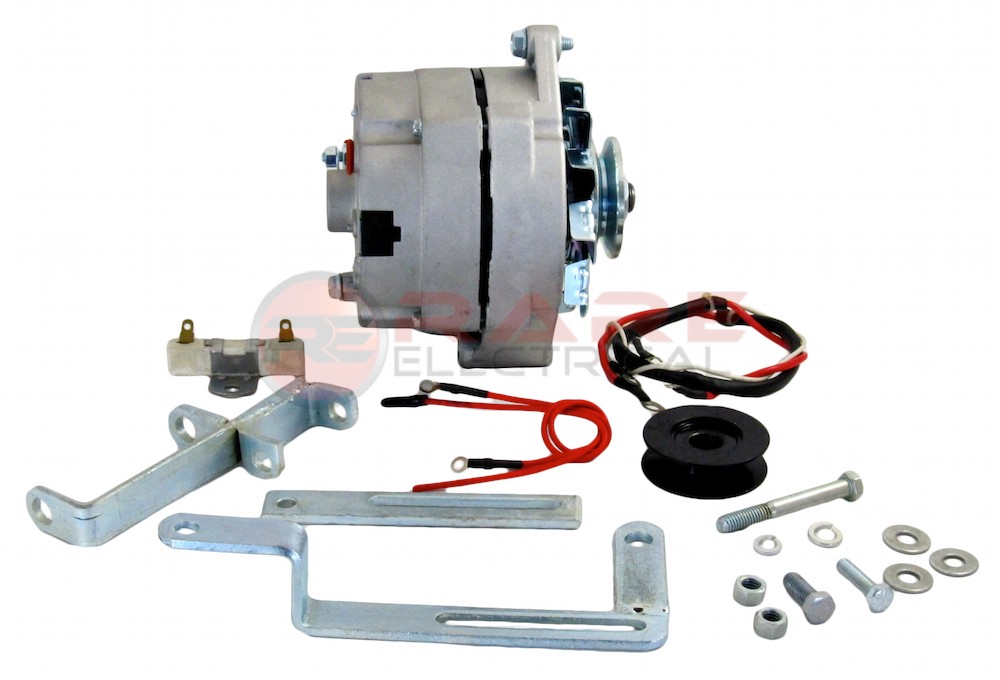 Rareelectrical New Generator Alternator Conversion Kit Compatible With Ford Late Model 8n Tractors Akt0004