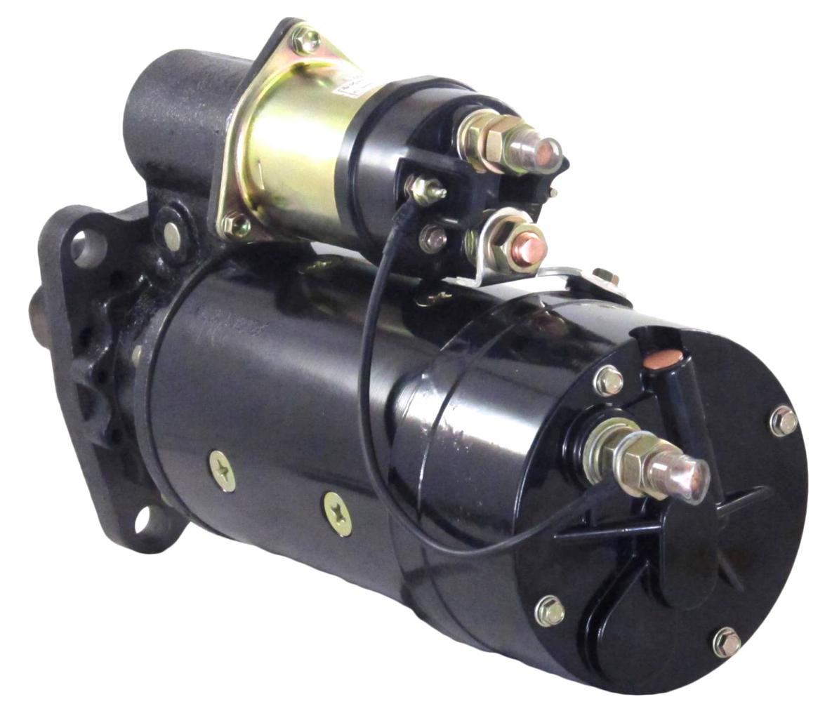 Rareelectrical NEW STARTER MOTOR COMPATIBLE WITH NEW HOLLAND COMBINE TR86 TR96 3208 DIESEL 1990399 1990403