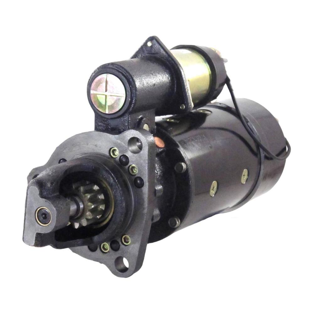 Rareelectrical NEW STARTER MOTOR COMPATIBLE WITH NEW HOLLAND COMBINE TR86 TR96 3208 DIESEL 1990399 1990403