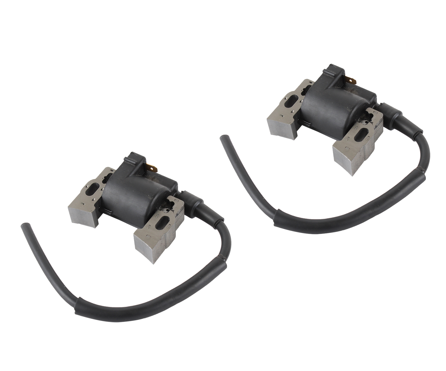 Rareelectrical NEW PAIR OF IGNITION COILS COMPATIBLE WITH HONDA SMALL ENGINE GXV670 30550ZJ1845 30500ZJ1845