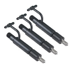 Rareelectrical NEW SET OF 3 FUEL INJECTORS COMPATIBLE WITH GEHL SKID STEER SL3635 3 CYL YANMAR Y72950353100