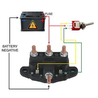 Rareelectrical New Solenoid Switch 12v Compatible With Windlasses By Part Numbers 214 1211a11 a1106 a51 a61