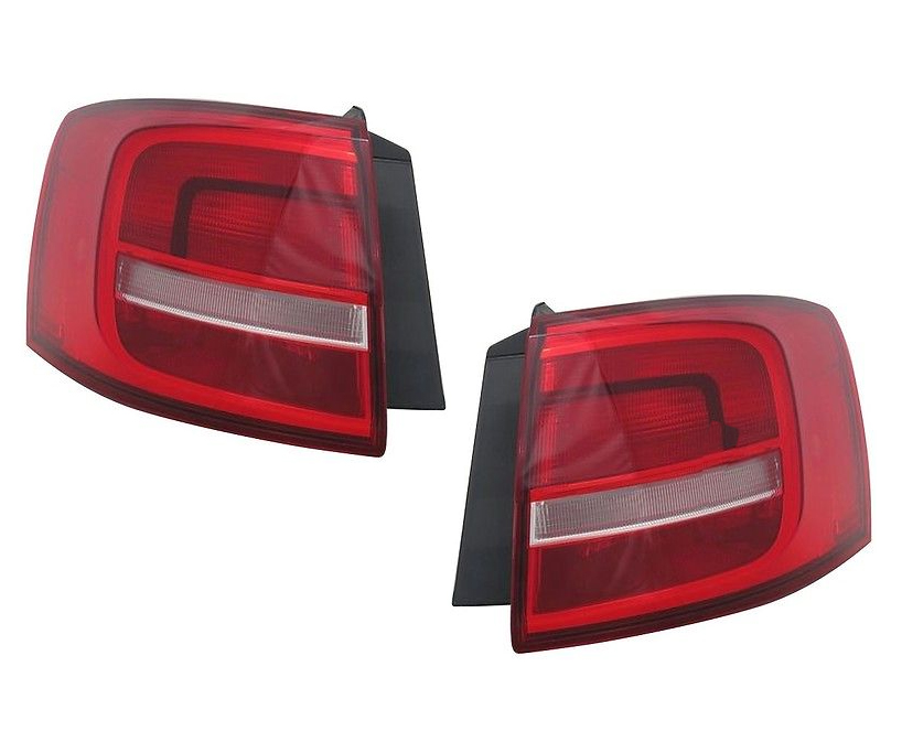 Rareelectrical NEW TAIL LIGHT PAIR COMPATIBLE WITH VOLKSWAGEN JETTA VW2805112 5C6 945 096 F 5C6945095F 5C6-945-095-F 5C6945096F 5C6-945-096-F