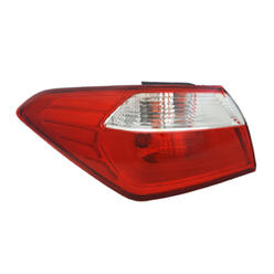 Rareelectrical NEW OUTER LEFT TAIL LIGHT COMPATIBLE WITH KIA FORTE SEDAN 2014-2016 KI2804112 92401-A7000 92401A7000