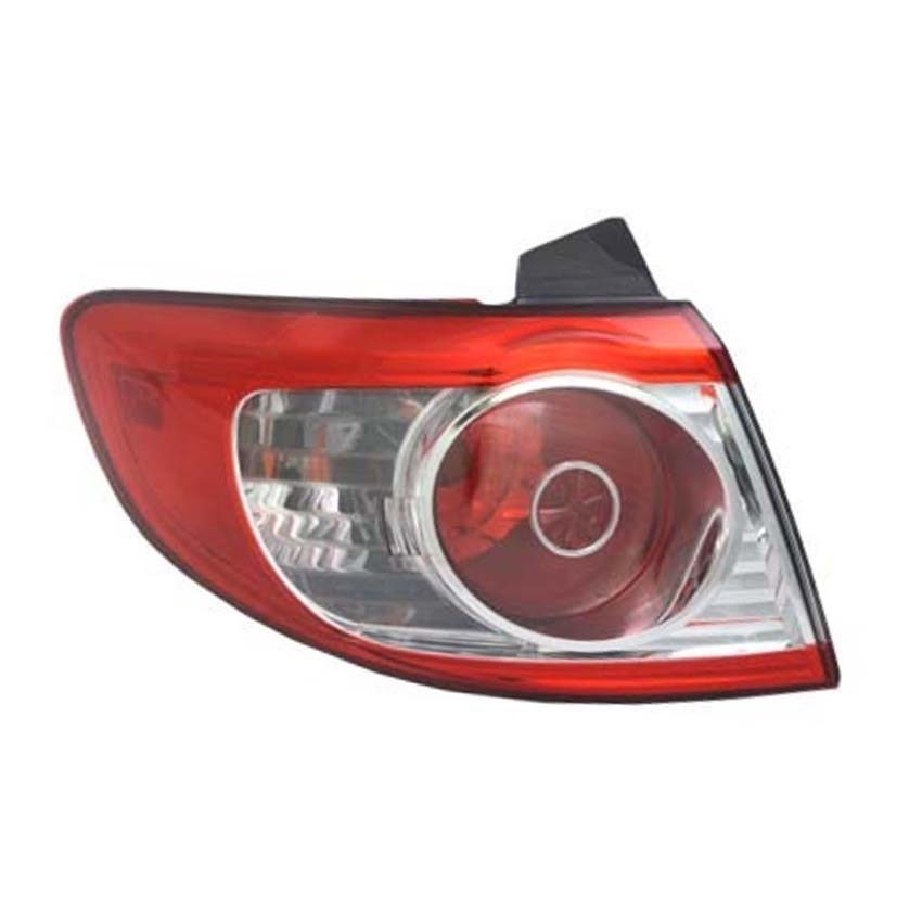 Rareelectrical NEW OUTER LEFT TAIL LIGHT COMPATIBLE WITH HYUNDAI SANTA FE 2010-2012 HY2804117 92401-0W500 924010W500