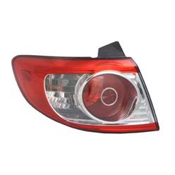 Rareelectrical NEW OUTER LEFT TAIL LIGHT COMPATIBLE WITH HYUNDAI SANTA FE 2010-2012 HY2804117 92401-0W500 924010W500