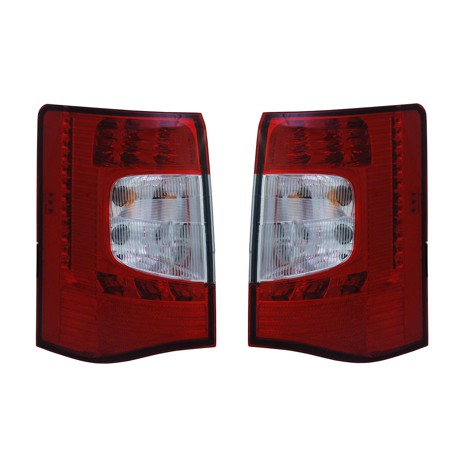 Rareelectrical NEW TAIL LIGHT PAIR COMPATIBLE WITH CHRYSLER TOWN & COUNTRY 2011-2015 CH2801198 CH2800198 5182531AE 5182530AE