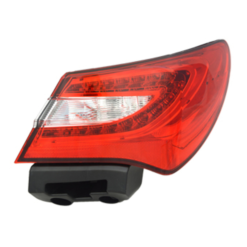 Rareelectrical NEW RIGHT TAIL LIGHT COMPATIBLE WITH CHRYSLER 200 SEDAN 2011-2014 CH2819131 5182524AE