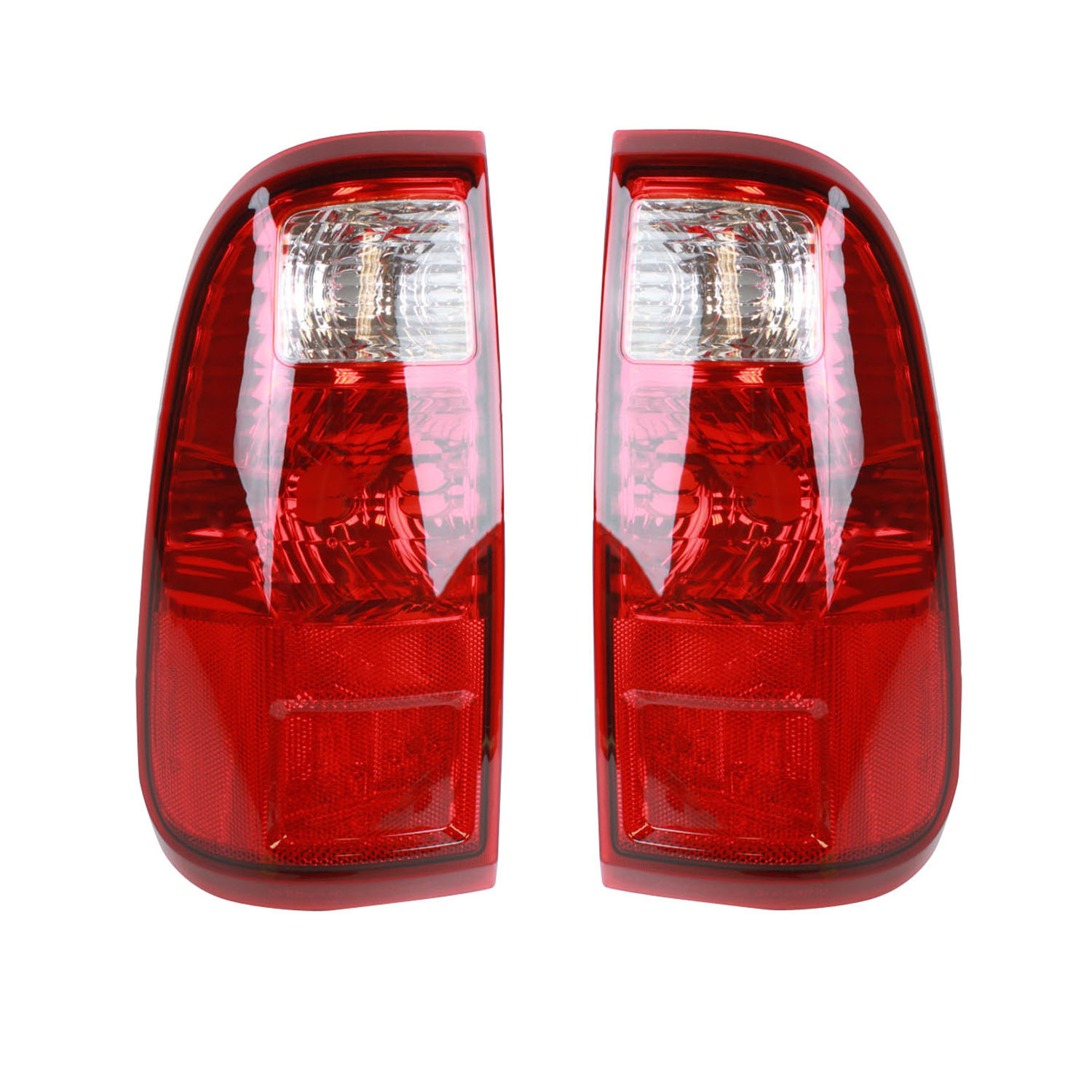Rareelectrical NEW TAIL LIGHT PAIR COMPATIBLE WITH FORD F-250 F-350 F450 F550 SUPER DUTY 2008-15 FO2800208 FO2801208 BC3Z 13405 A BC3Z13405A