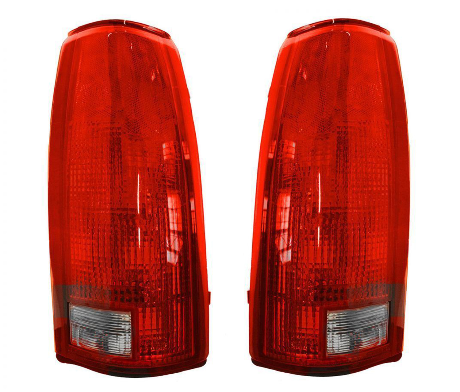 Rareelectrical NEW TAIL LIGHT PAIR LENS AND HOUSING COMPATIBLE WITH GMC YUKON GT SLE SLT SL SPORT GM2809108 16506356 GM2808108 16506355