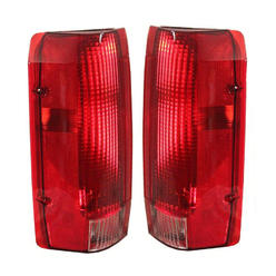 Rareelectrical NEW PAIR OF TAIL LIGHTS COMPATIBLE WITH FORD F-250 F-350 STYLESIDE BED 1990-1996 E9TZ 13404 C E9TZ13404C E9TZ-13405-C FO2800106