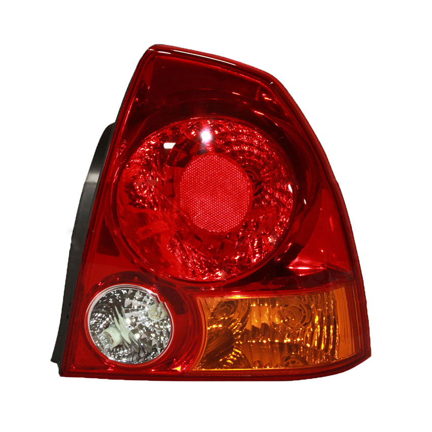 Rareelectrical NEW RIGHT TAIL LIGHT COMPATIBLE WITH HYUNDAI ACCENT SEDAN 2003-2005 HY2801122 92402-25520 9240225520