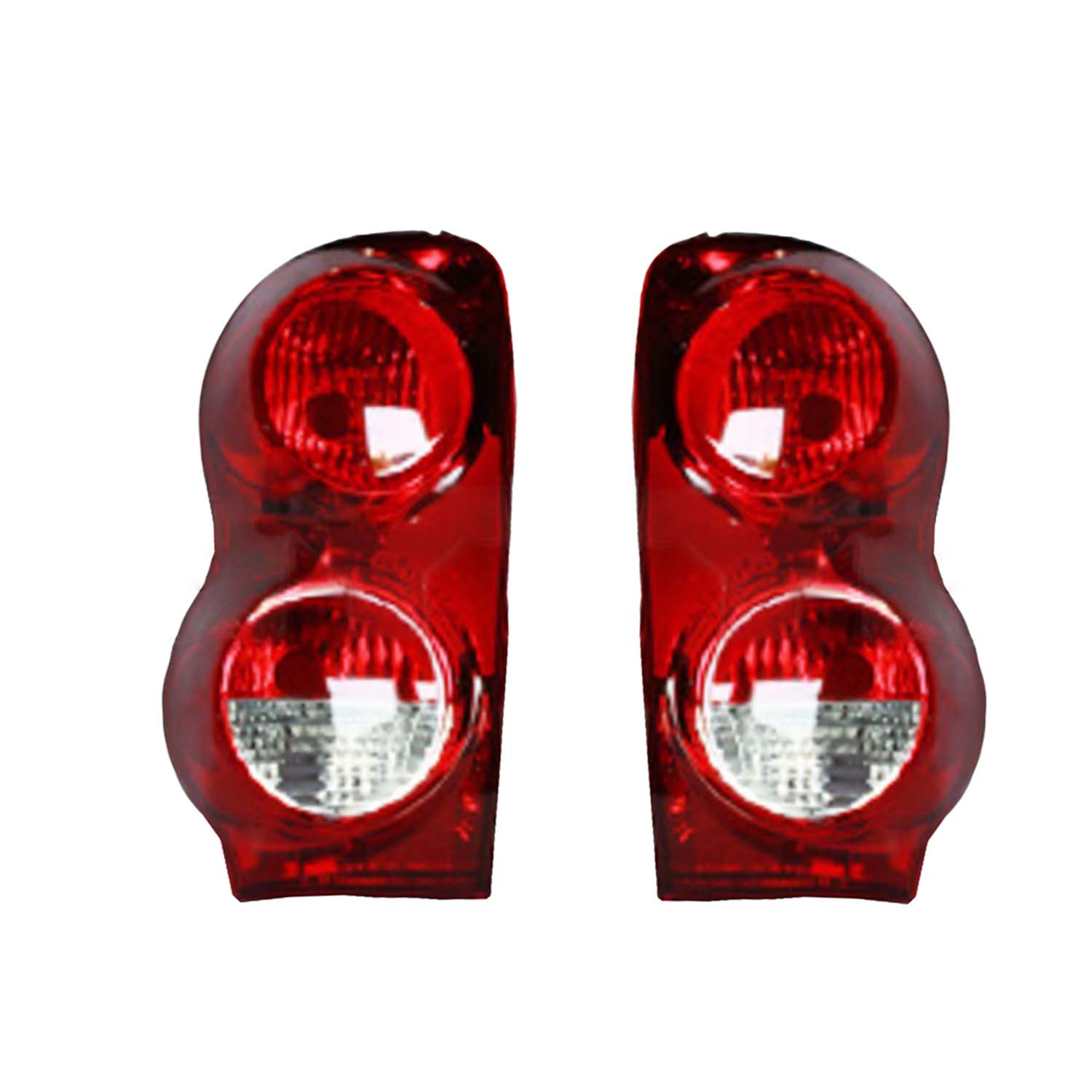 Rareelectrical NEW PAIR OF TAIL LIGHTS COMPATIBLE WITH DODGE DURANGO 2004 2005 2006 CH2818101 CH2819101 5133168AI 5133169AI