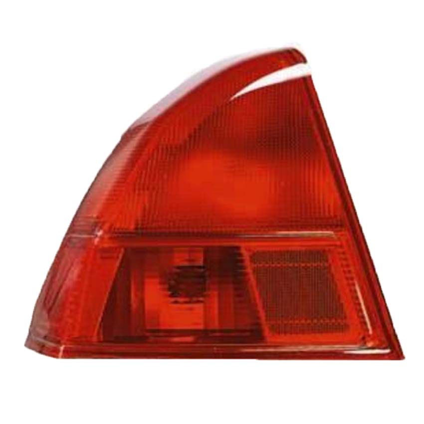 Rareelectrical NEW LEFT DRIVER SIDE TAIL LIGHT COMPATIBLE WITH HONDA CIVIC SEDAN 2001 2002 HO2800133 33551-S5D-A01 33551S5DA01