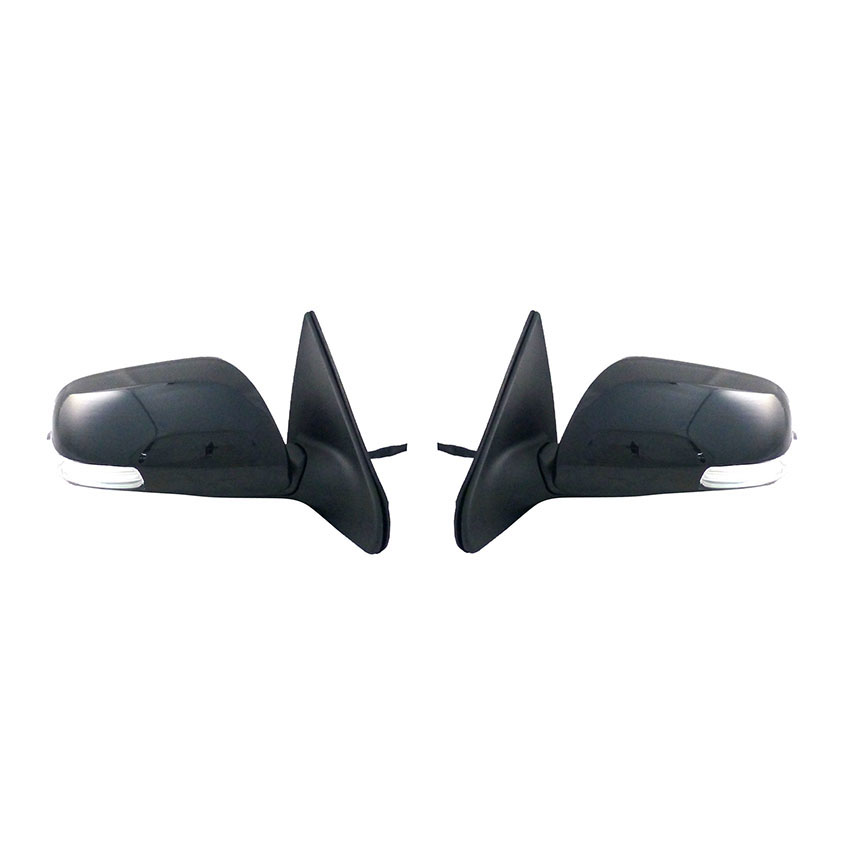 Rareelectrical NEW DOOR MIRROR PAIR COMPATIBLE WITH SCION XD 2008-2014 HEADS PINS SC1320104 SC1321104 8794052420 87910-52440 8791052440