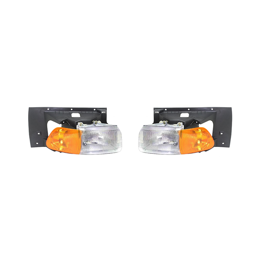Rareelectrical NEW PAIR OF HEADLIGHTS FITS STERLING HEAVY DUTY ACTERRA 2003-09 2010 A1713344001