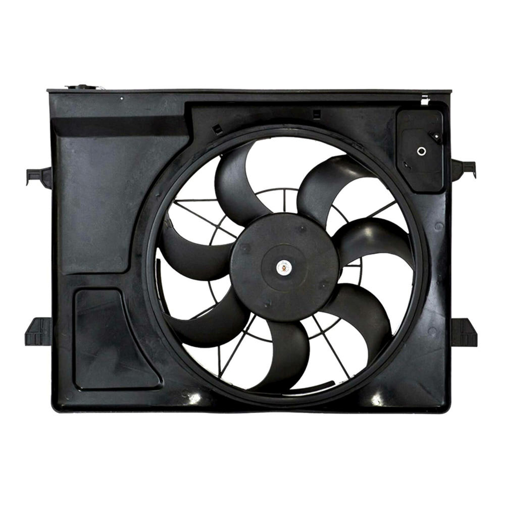Rareelectrical New Cooling Fan Compatible With Kia Forte Koup Sx 2.4L Ex 2.0L 2012-2013 by Part Number 25380-1M120 253801M120 KI3115130