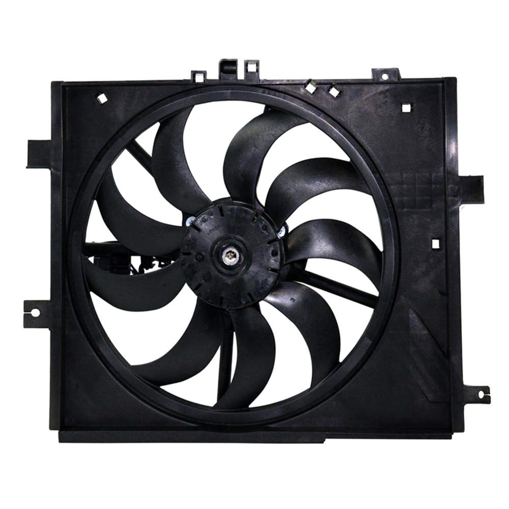 Rareelectrical New Cooling Fan Compatible With Nissan Versa Note Automatic 2014-2019 by Part Number 21481-3AB3A 214813AB3A 21481-9KK0A