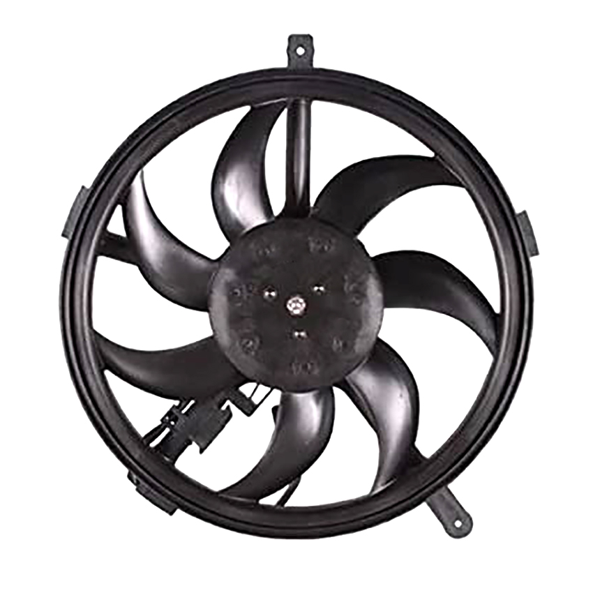 Rareelectrical New Cooling Fan Compatible With Mini Cooper Convertible 2016 by Part Number 17-42-2-754-854 17422754854 MC3115104