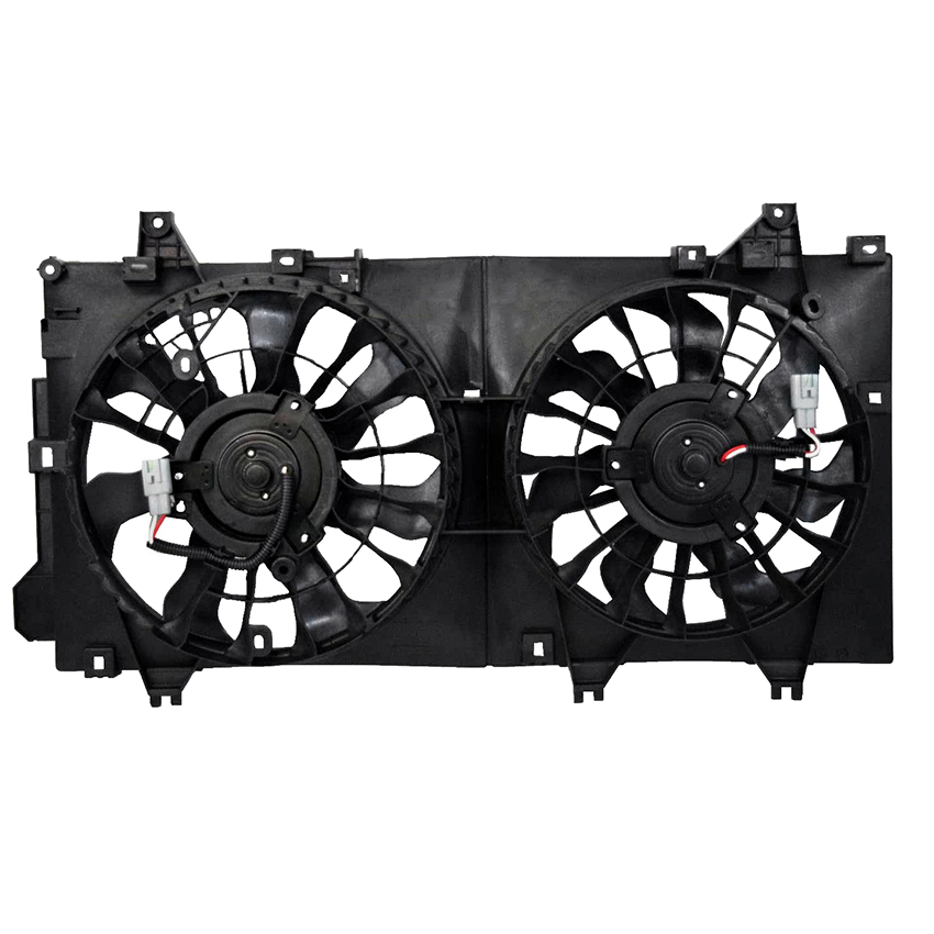 Rareelectrical New Engine Cooling Fan Compatible With Mazda 3 2014-2015 by Part Number PE2015025 MA3115161 PE20-15-025