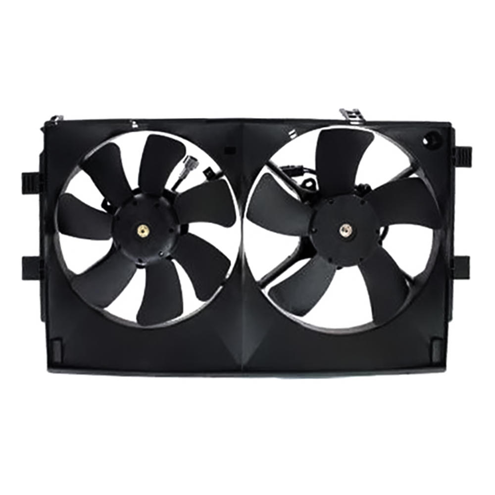 Rareelectrical New Cooling Fan Compatible With Mitsubishi Outlander 2.4L 2008-2013 by Part Number MR312898 MR312899 MR993933 1355A132 1355A140