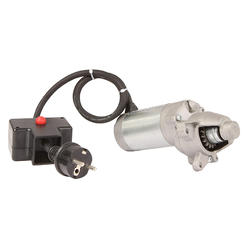 Rareelectrical New 220 Volts 17 Teeth Starter Compatible With Toro Snowblower Applications With Lct Engines by Part Number ACQD170D
