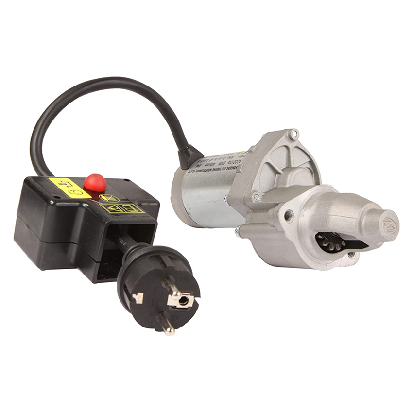 Rareelectrical New CounterclockWise 220 Volts 14 Teeth Starter Compatible With Snowblower Applications by Part Number ACQD170A JQ1702 JQ170-2