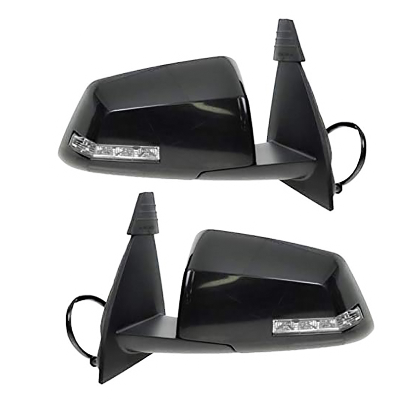 Rareelectrical NEW PAIR OF DOOR MIRRORS FITS CHEVROLET TRAVERSE LS LT 2009-17 22791625 22791624