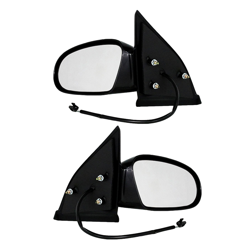 Rareelectrical NEW PAIR OF DOOR MIRRORS FITS SATURN SL2 BASE 96-02 21170590 21171103 GM1320207