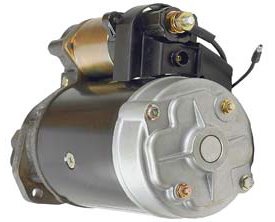 Rareelectrical New STARTER MOTOR COMPATIBLE WITH 87-96 COMPATIBLE WITH CATERPILLAR TRACK TRACTOR D4C D5C 128000-9690 1280009690